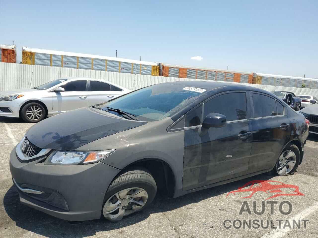 HONDA CIVIC 2013 - 19XFB2F56DE243926