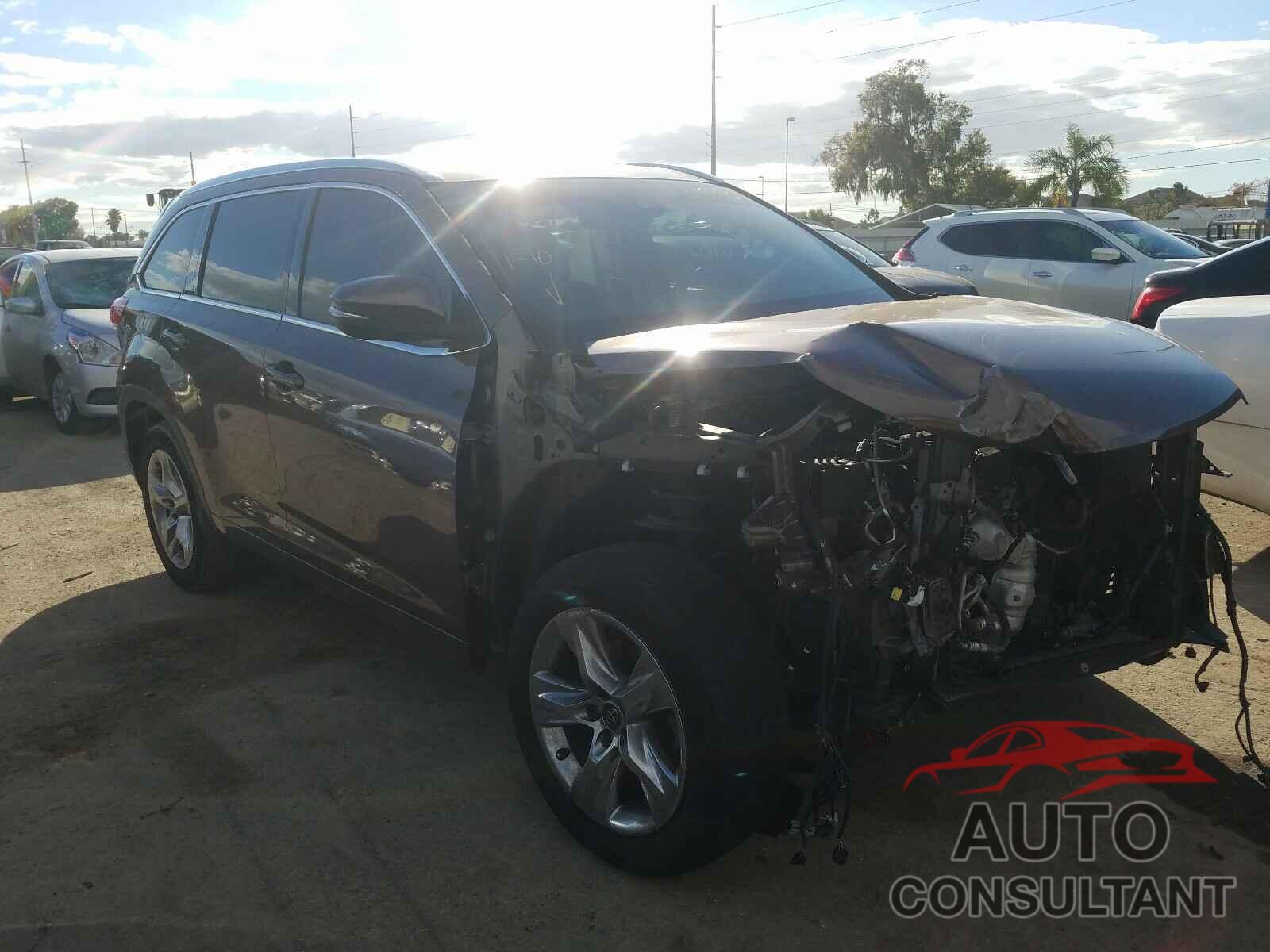 TOYOTA HIGHLANDER 2017 - 5TDYZRFH4HS194129
