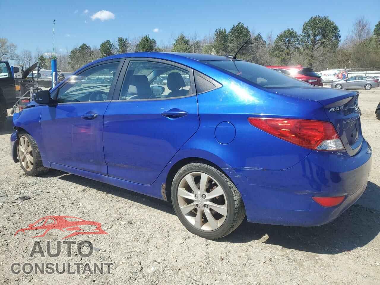HYUNDAI ACCENT 2012 - KMHCU4AE6CU036951
