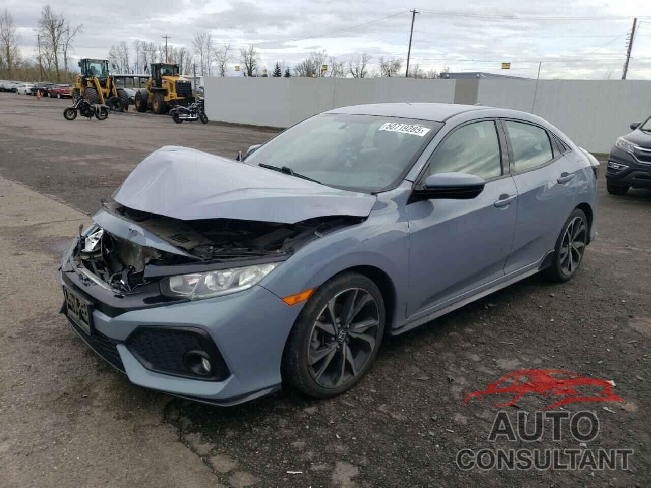 HONDA CIVIC 2018 - SHHFK7H43JU419515