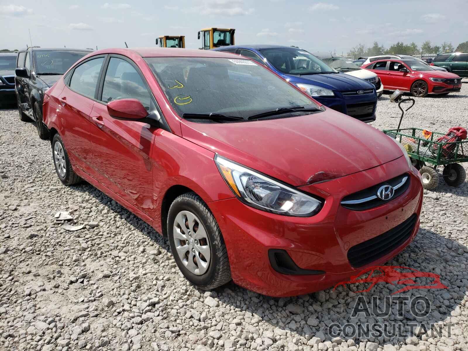 HYUNDAI ACCENT 2016 - KMHCT4AEXGU085045
