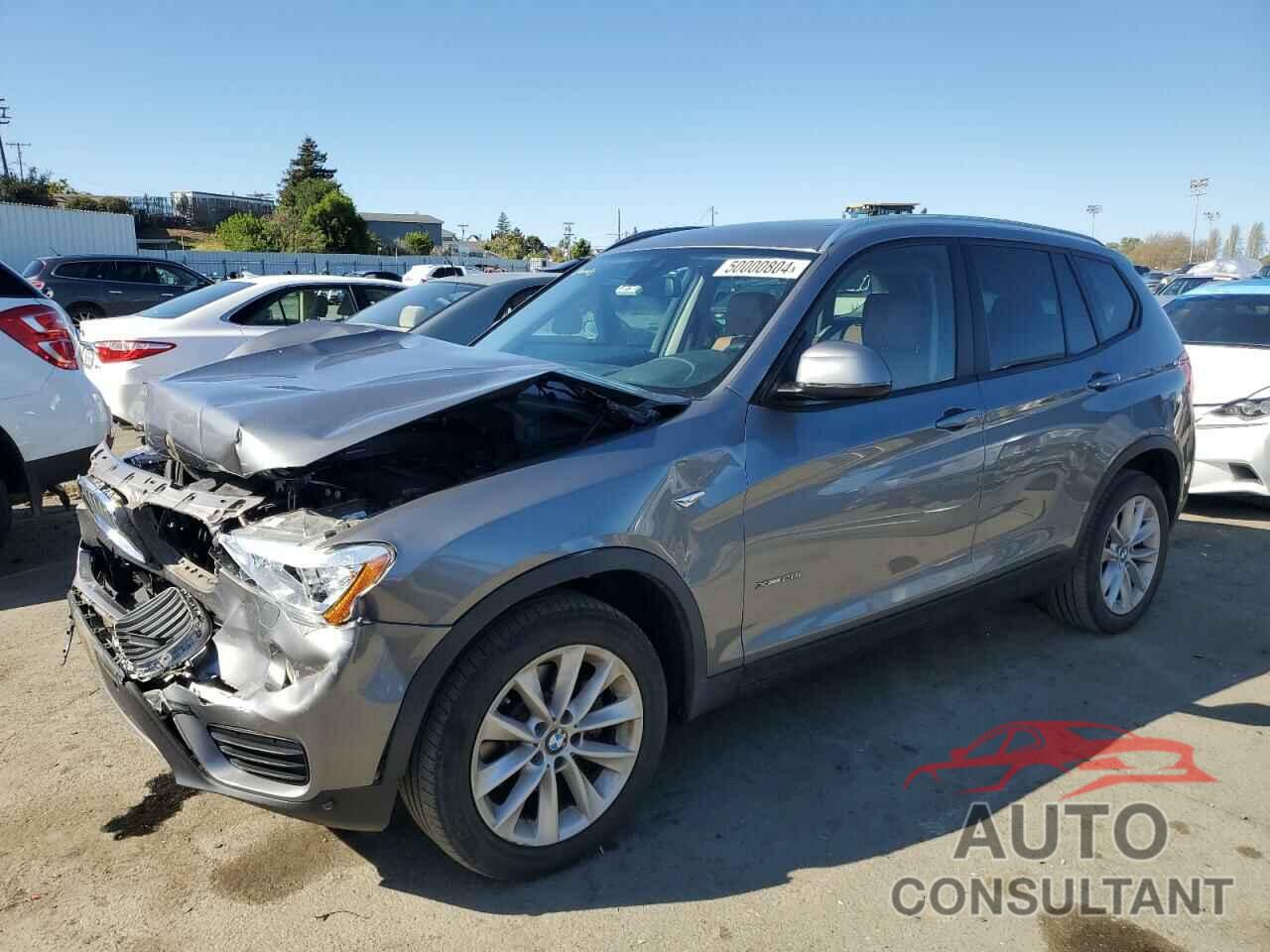 BMW X3 2016 - 5UXWX9C58G0D95302