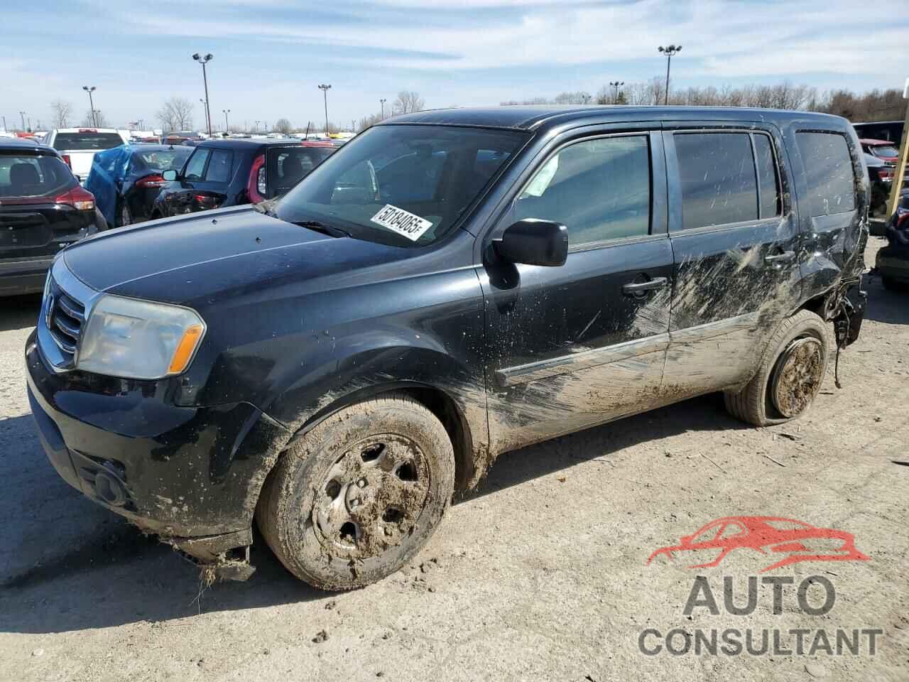 HONDA PILOT 2013 - 5FNYF3H2XDB032129