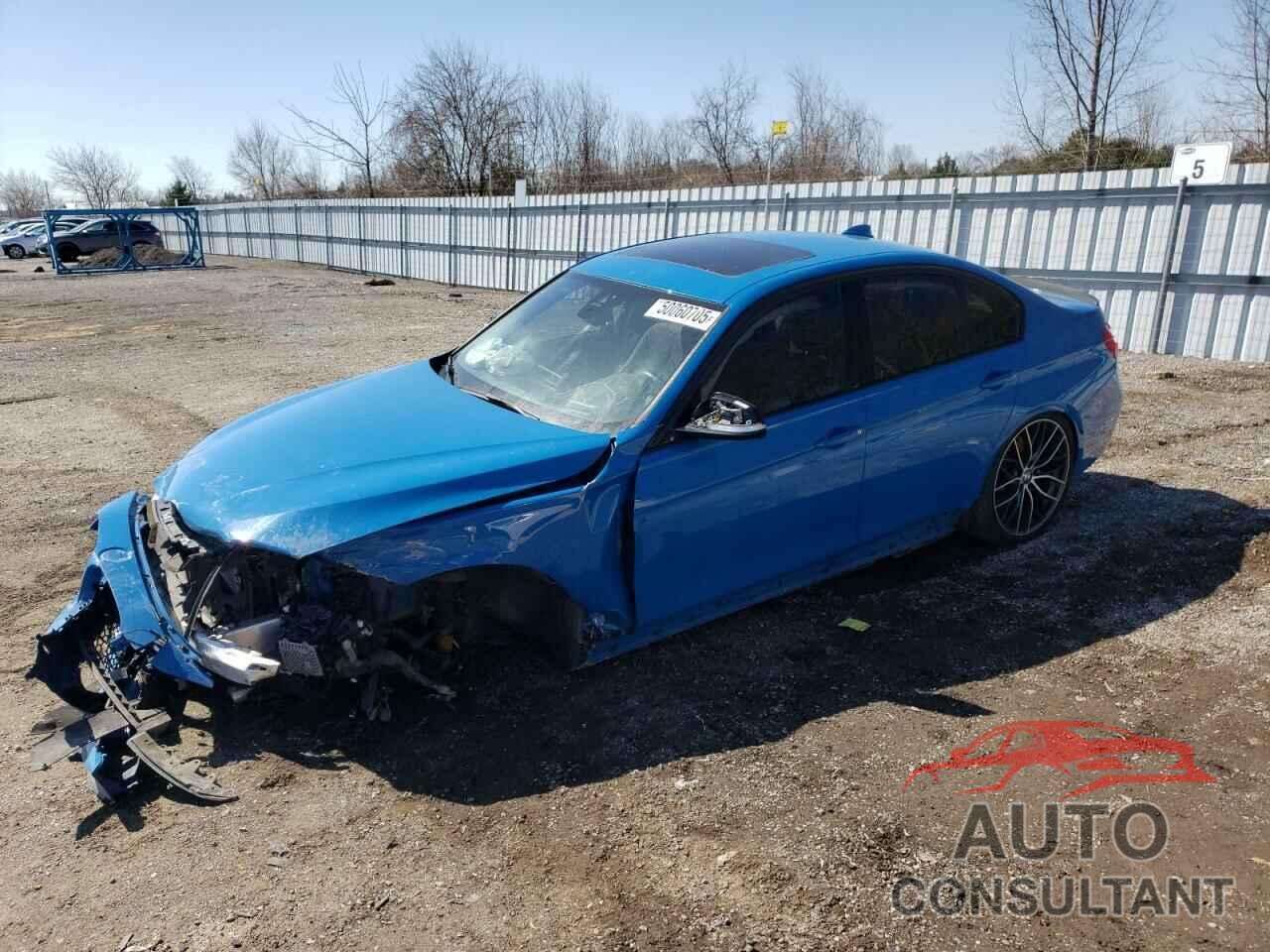 BMW 3 SERIES 2017 - WBA8B7C57HK858365