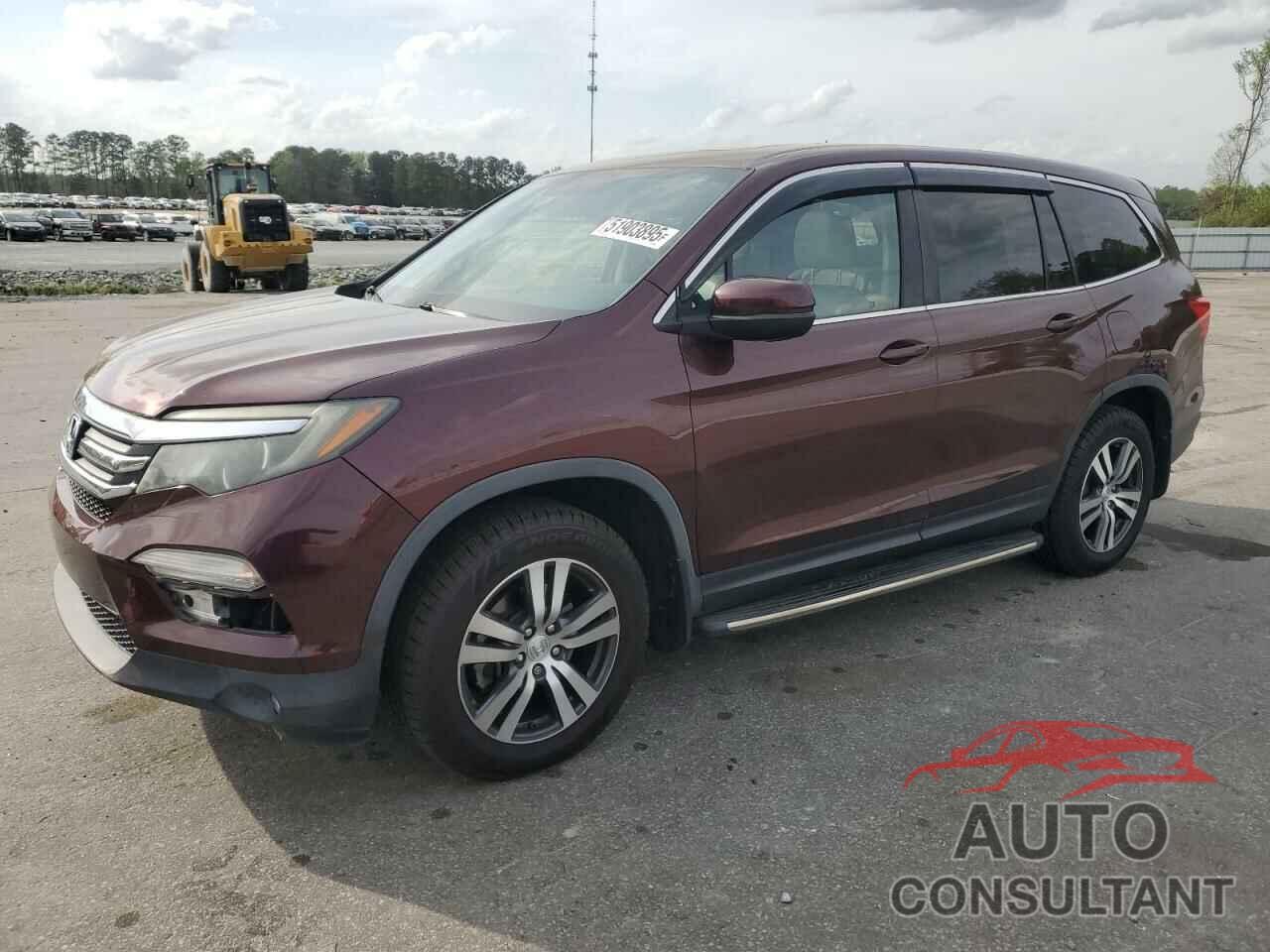 HONDA PILOT 2017 - 5FNYF5H51HB039921