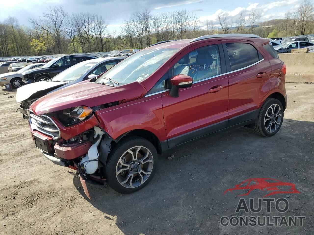 FORD ECOSPORT 2018 - MAJ6P1WL0JC248932