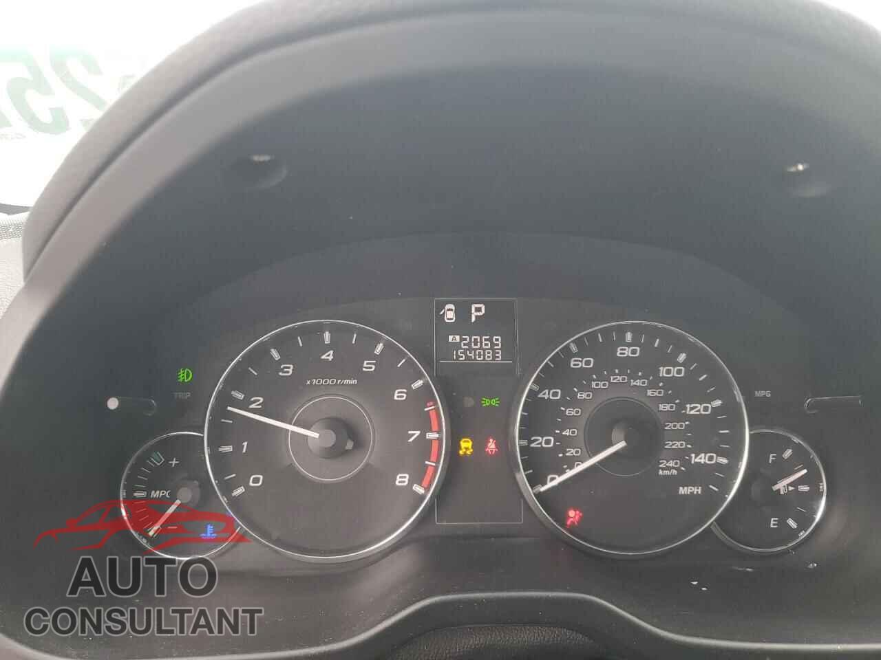 SUBARU OUTBACK 2012 - 4S4BRCKC7C3291232