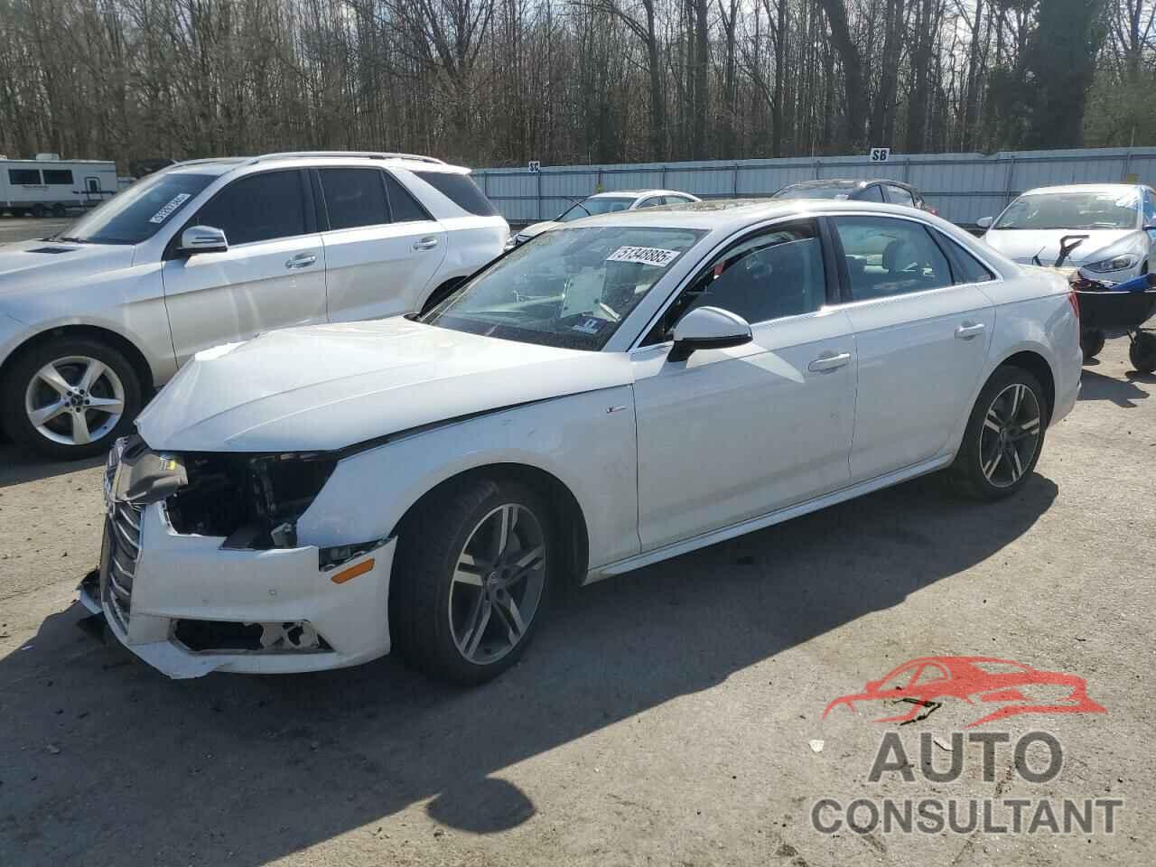 AUDI A4 2018 - WAUENAF43JA012529