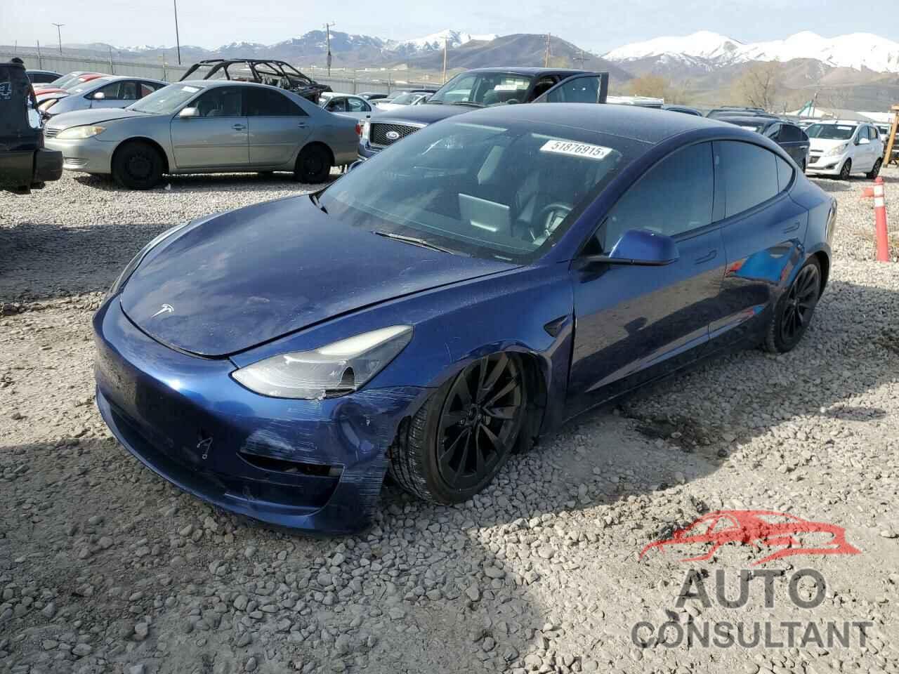 TESLA MODEL 3 2022 - 5YJ3E1EB4NF143959