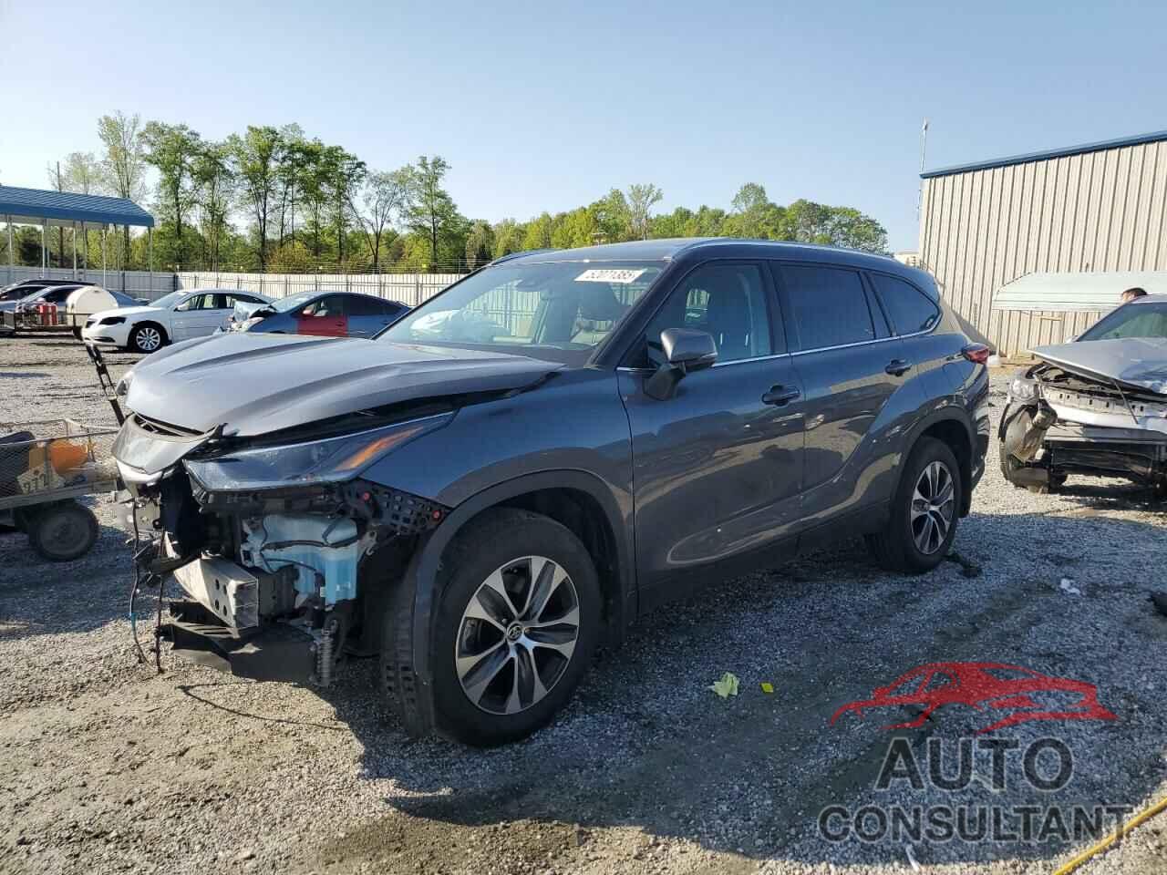 TOYOTA HIGHLANDER 2021 - 5TDGZRBH6MS146742