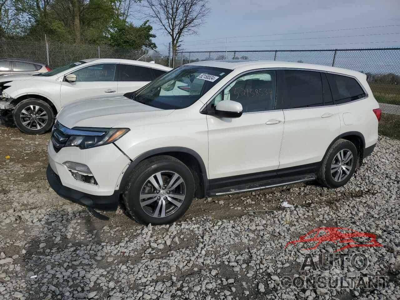 HONDA PILOT 2017 - 5FNYF5H51HB024612