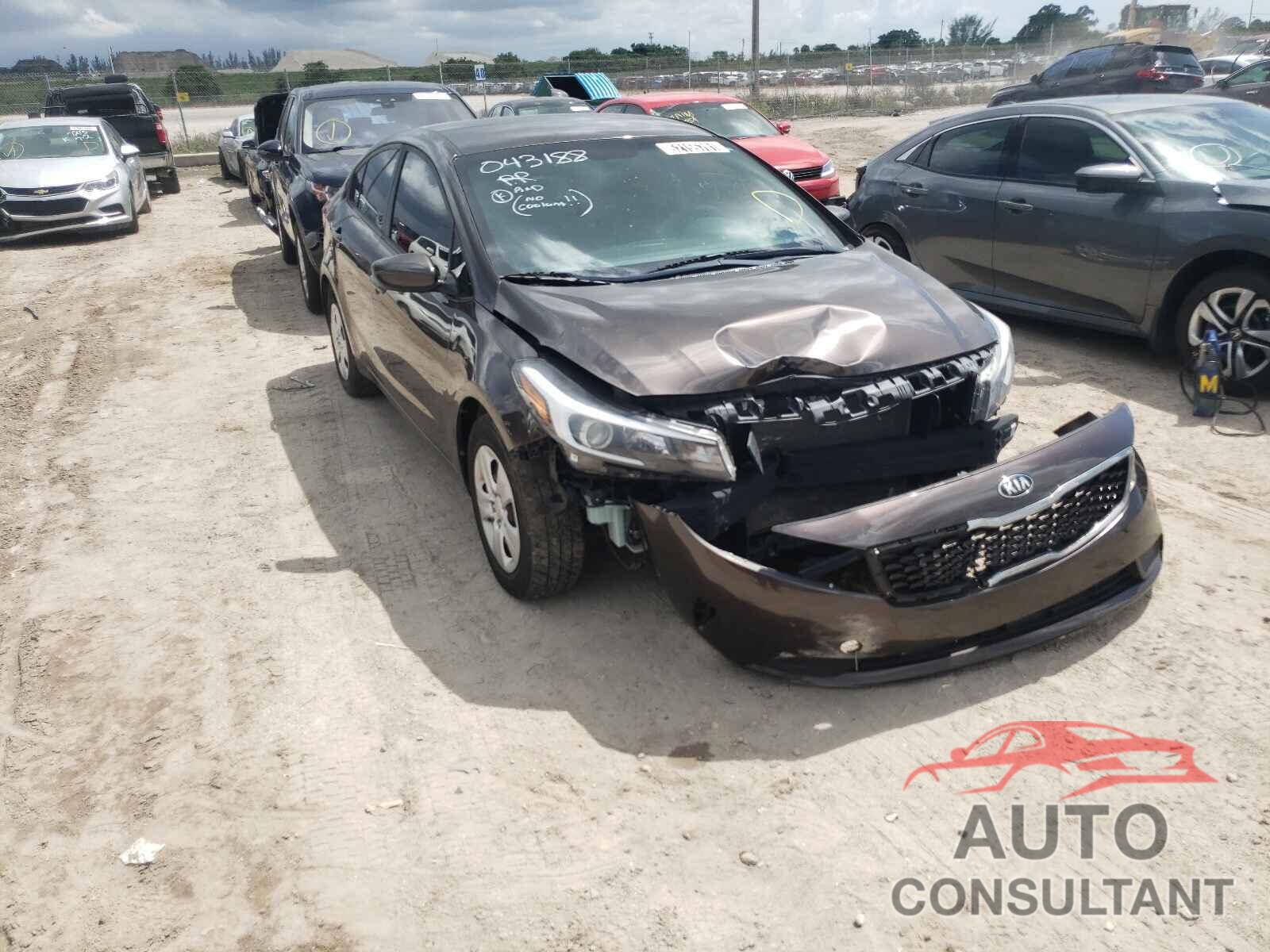 KIA FORTE 2017 - 3KPFK4A71HE043188