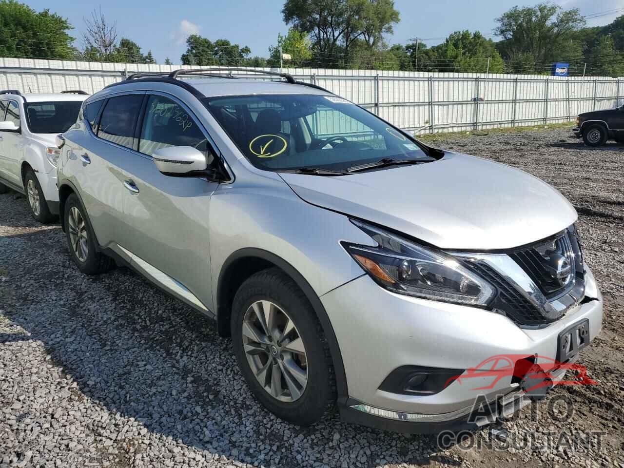 NISSAN MURANO 2018 - 5N1AZ2MH9JN162490