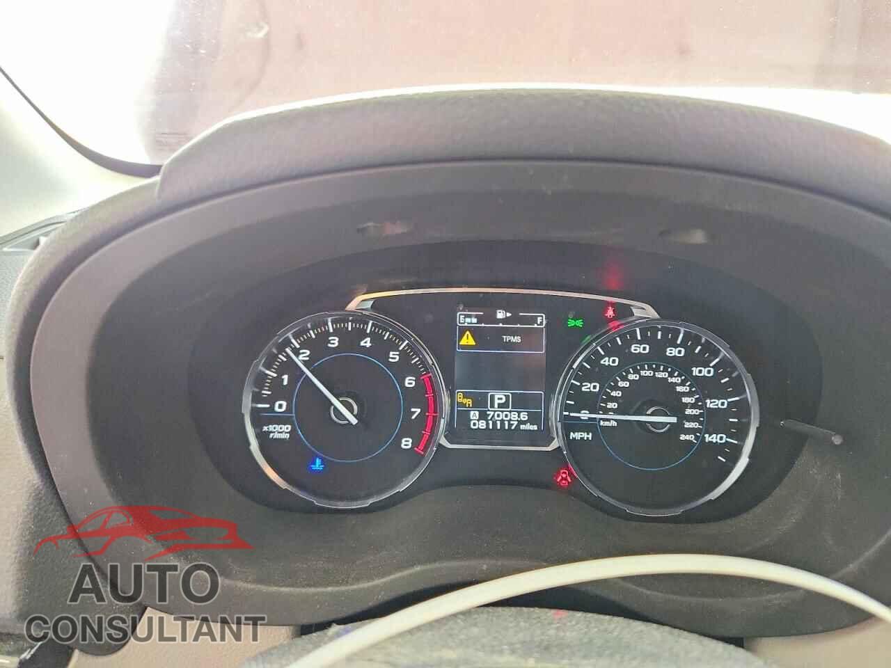 SUBARU FORESTER 2017 - JF2SJAJC2HH571301
