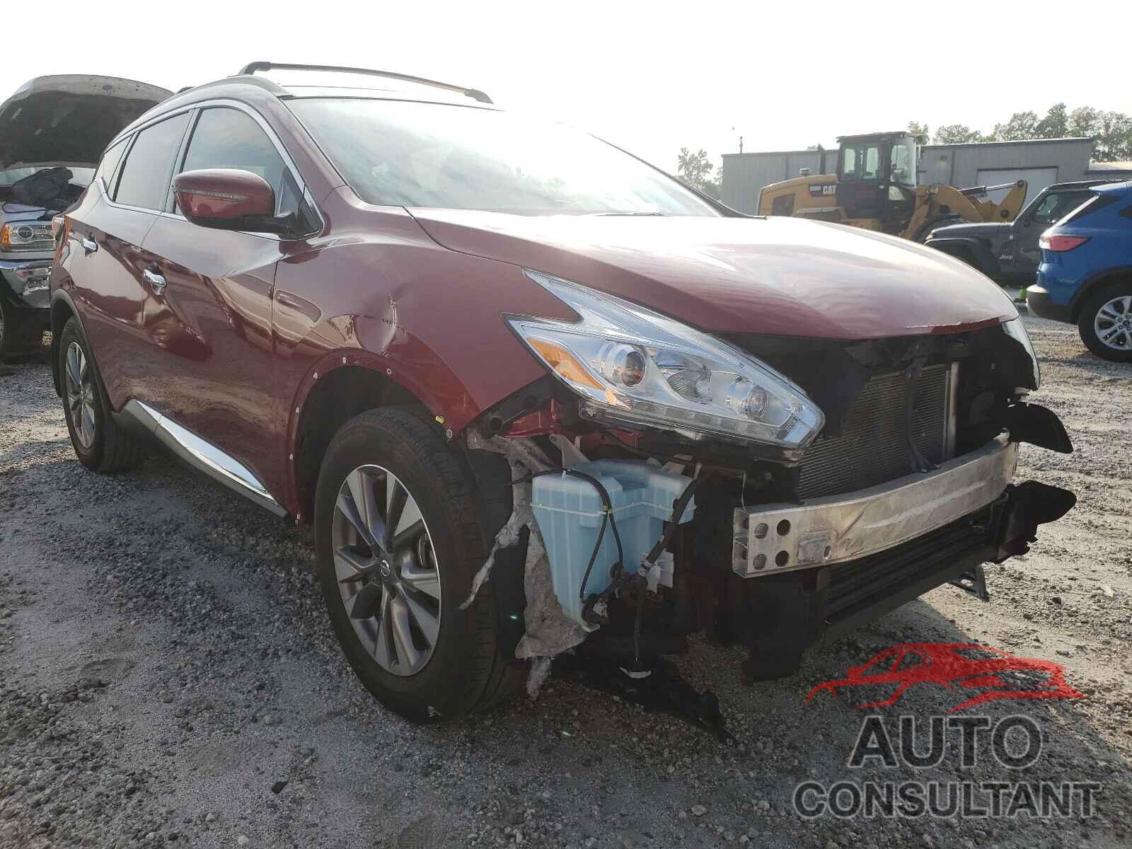 NISSAN MURANO 2016 - 5N1AZ2MG3GN108621