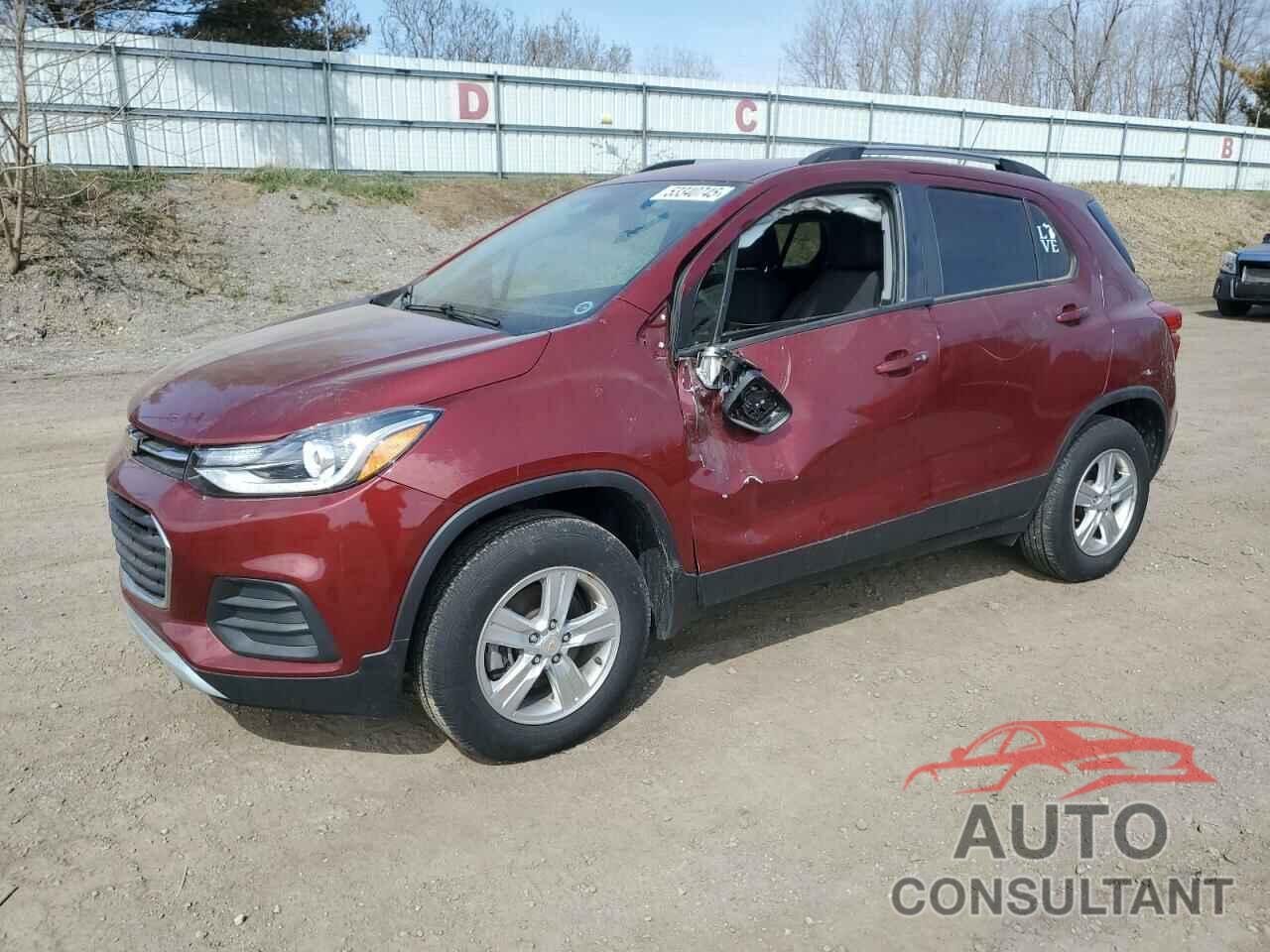 CHEVROLET TRAX 2022 - KL7CJPSM2NB564342