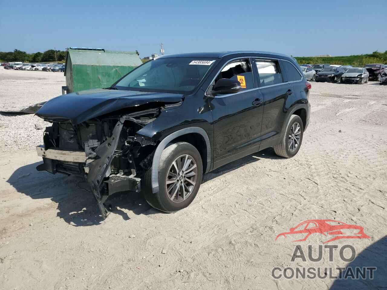 TOYOTA HIGHLANDER 2019 - 5TDKZRFH8KS570988