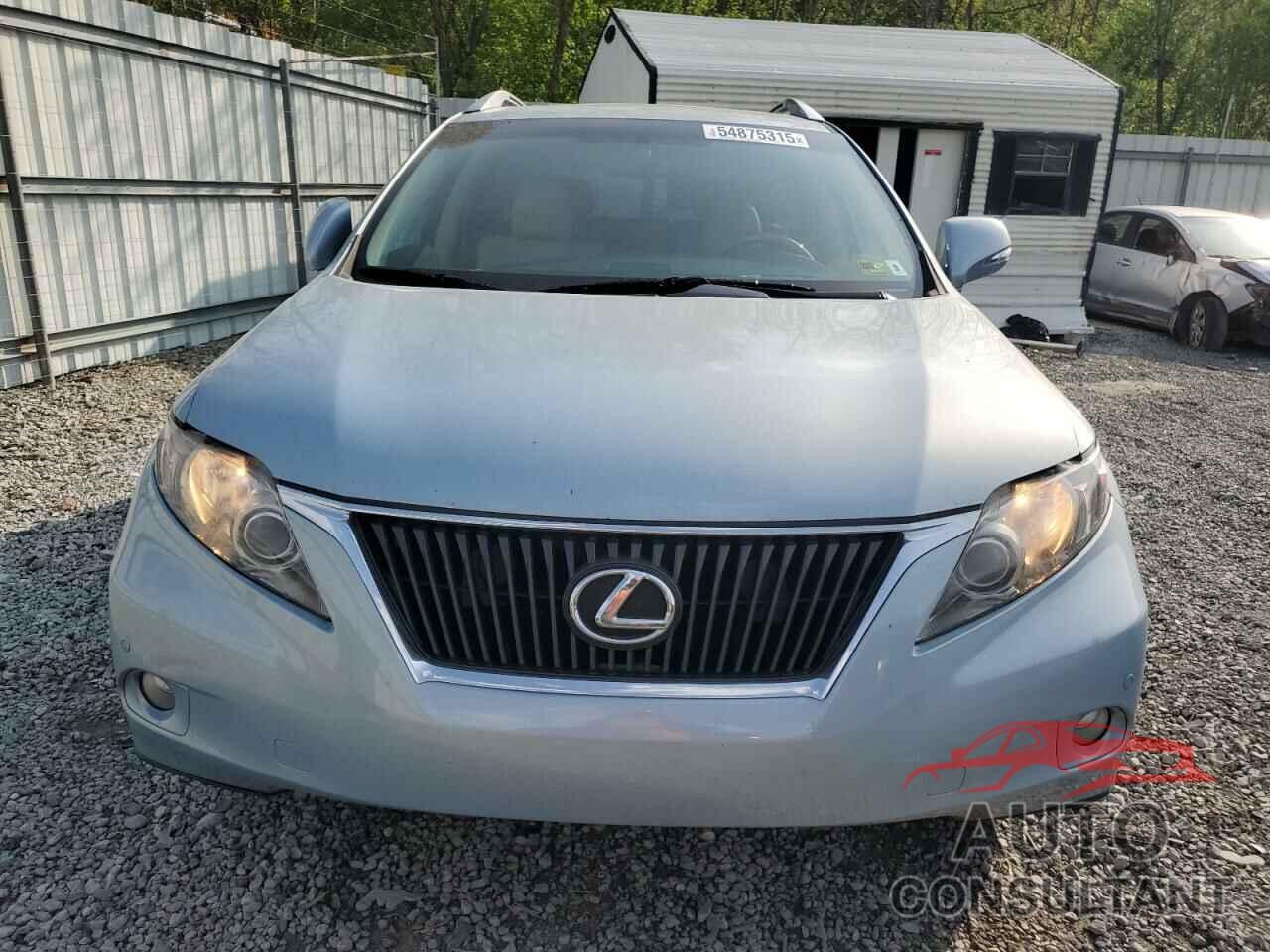 LEXUS RX350 2012 - 2T2BK1BA2CC126946