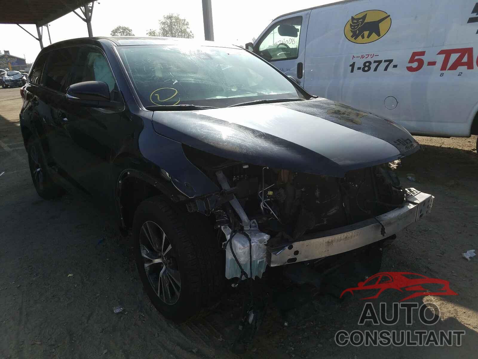 TOYOTA HIGHLANDER 2017 - 5TDZZRFH9HS232250