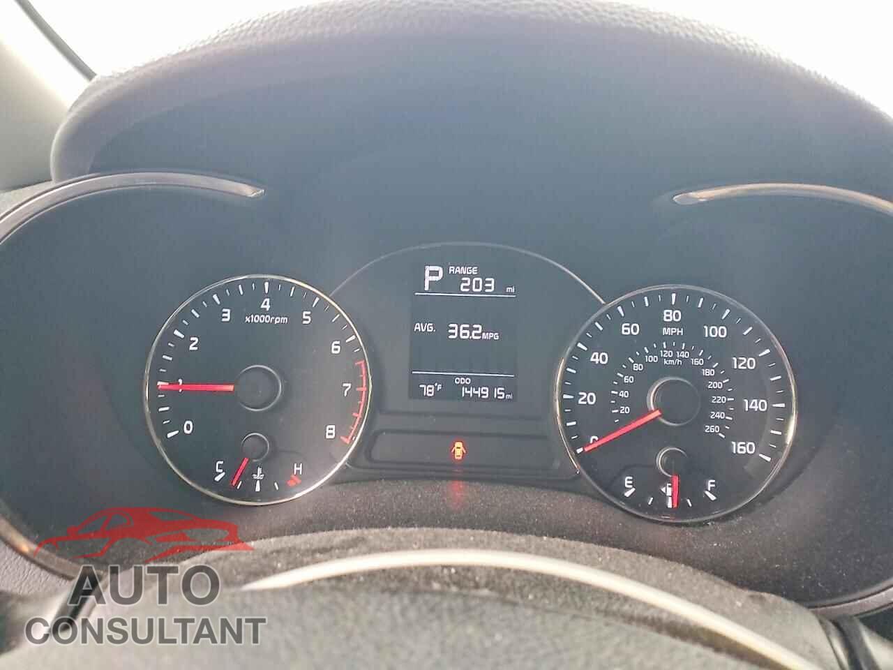 KIA FORTE 2017 - 3KPFK4A71HE047581