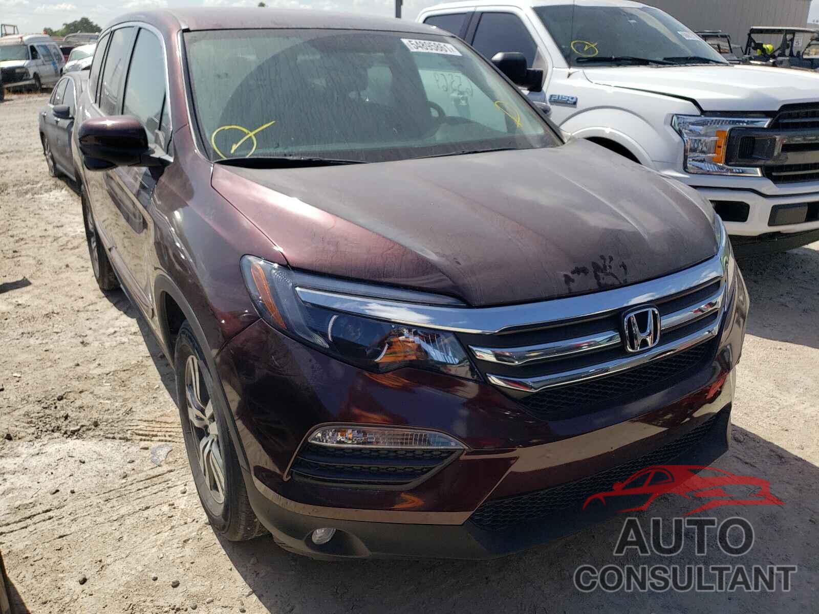 HONDA PILOT 2016 - 5FNYF5H3XGB010205