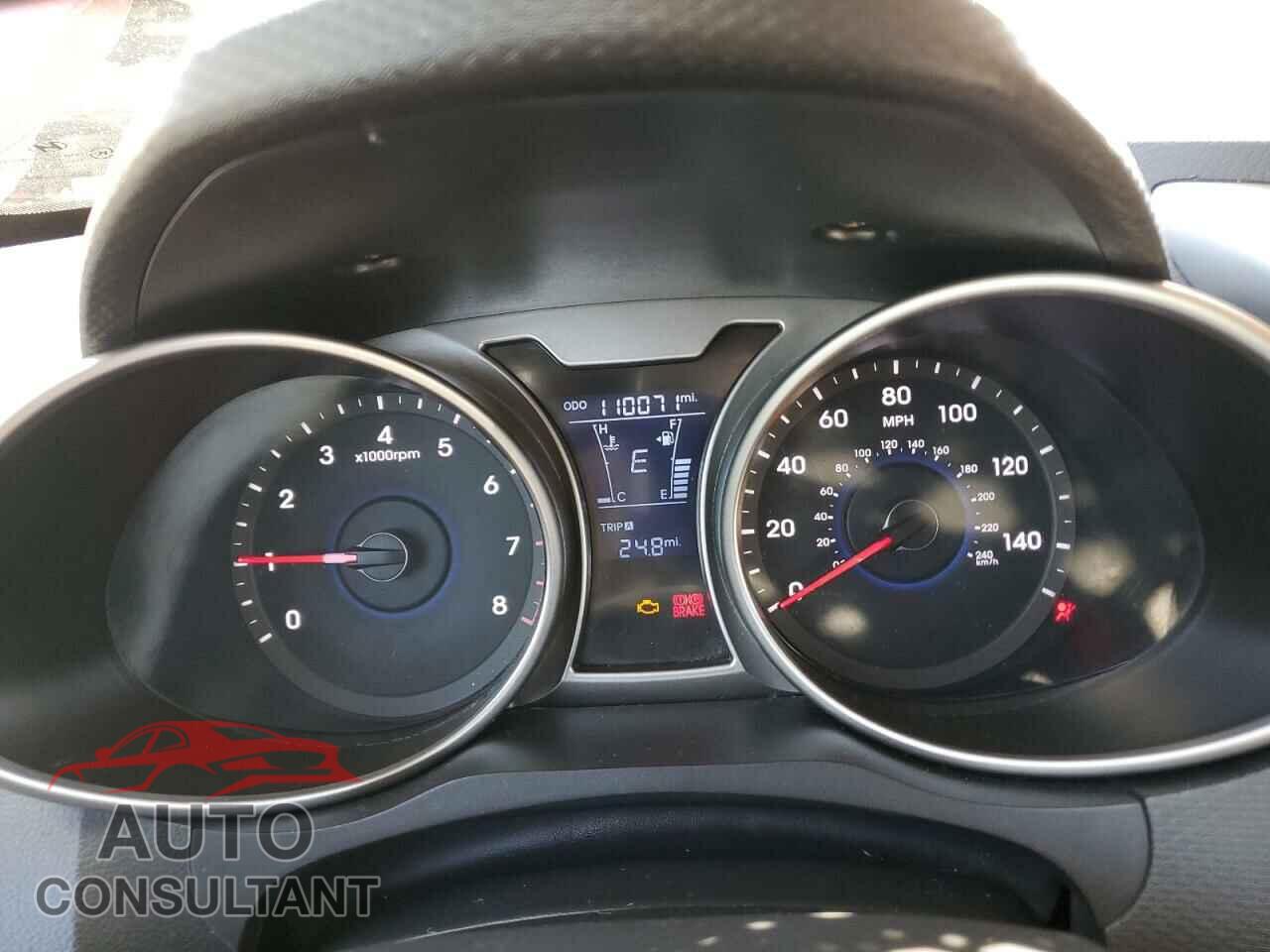 HYUNDAI VELOSTER 2013 - KMHTC6AD8DU123760