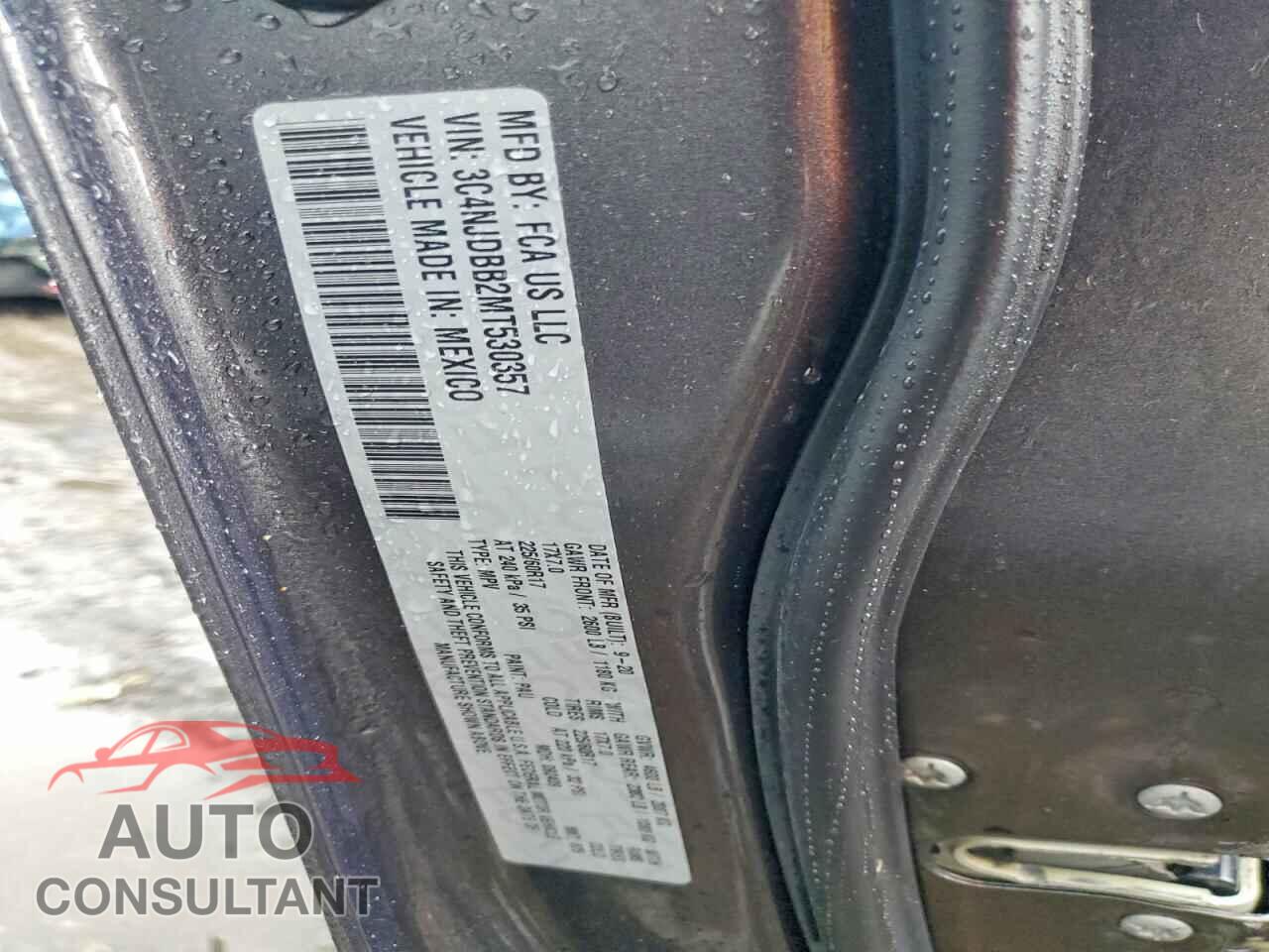 JEEP COMPASS 2021 - 3C4NJDBB2MT530357