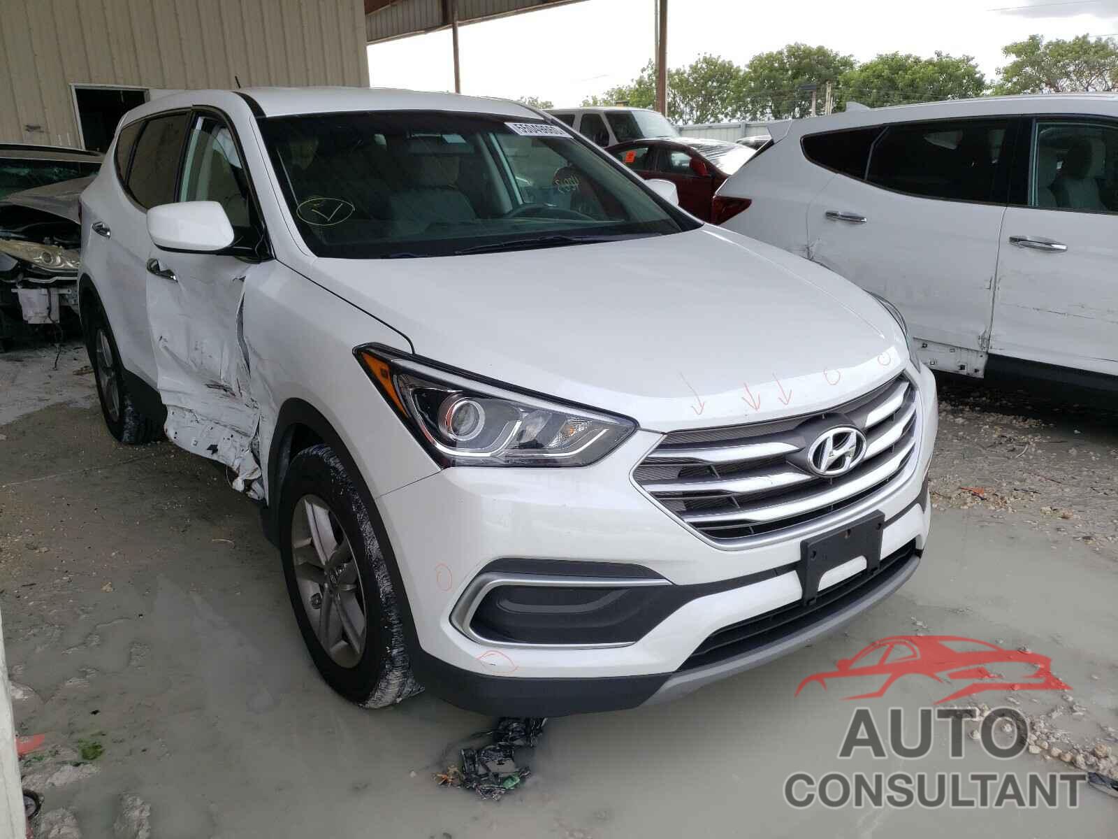 HYUNDAI SANTA FE 2018 - 5NMZTDLB6JH084796