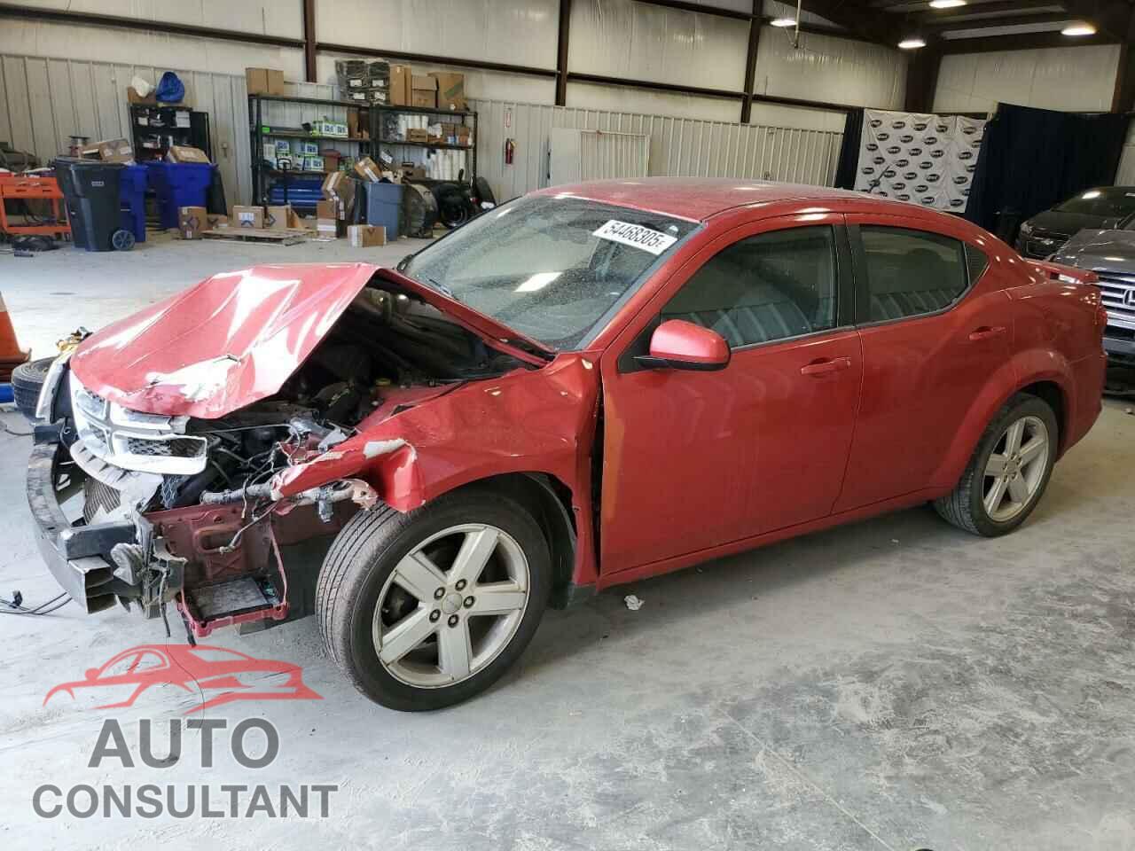 DODGE AVENGER 2012 - 1C3CDZCB2CN313016
