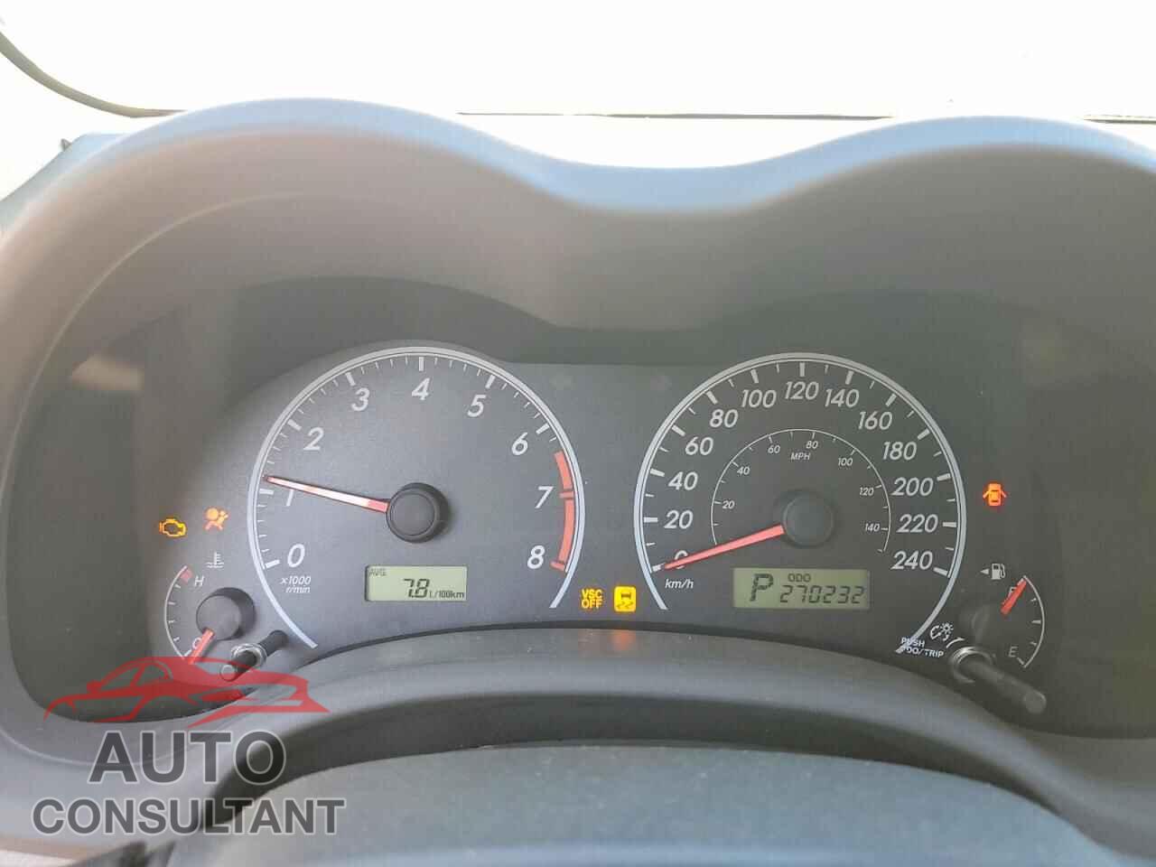 TOYOTA COROLLA 2010 - 2T1BU4EE6AC236281