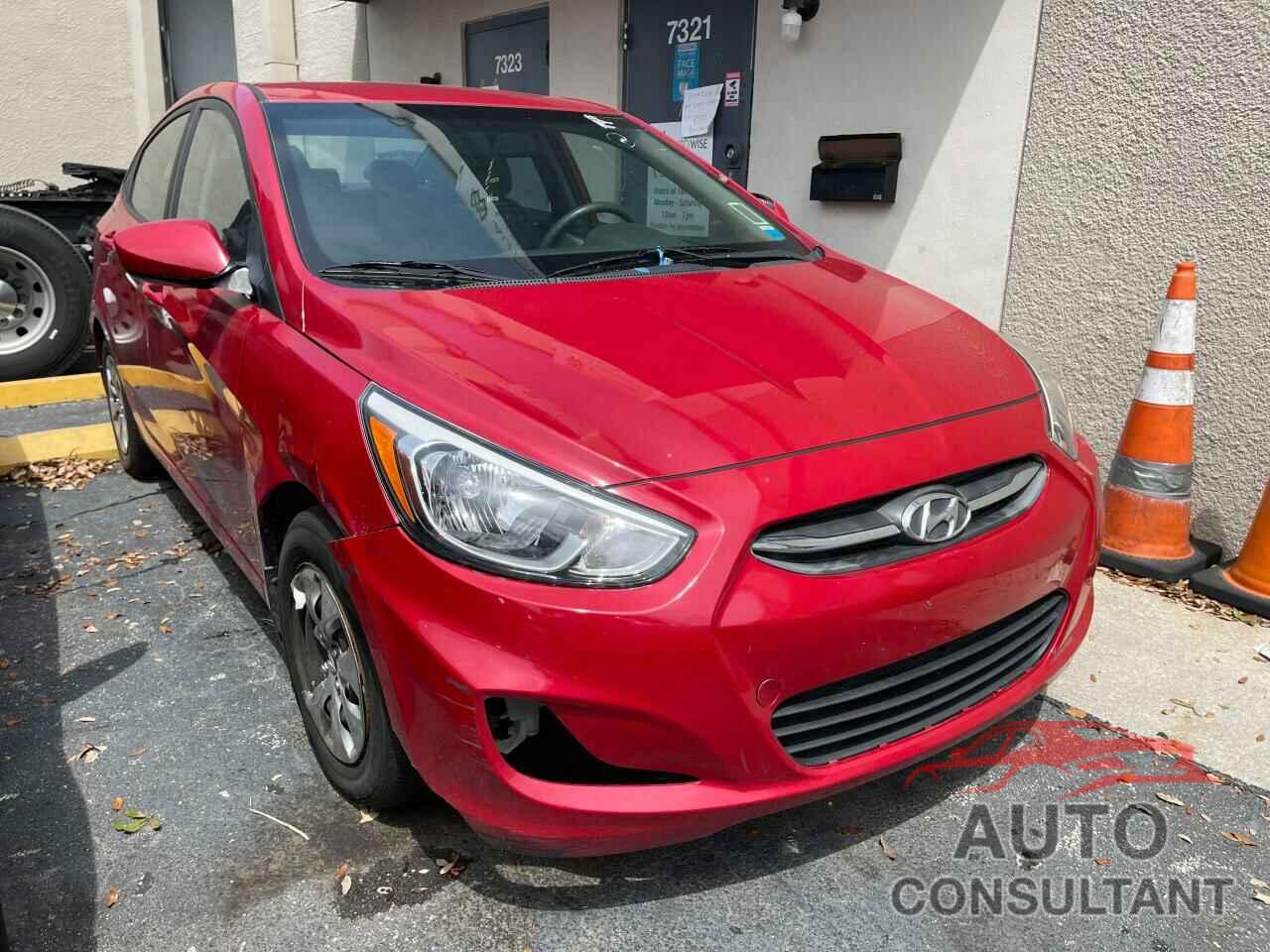 HYUNDAI ACCENT 2016 - KMHCT4AE8GU167176