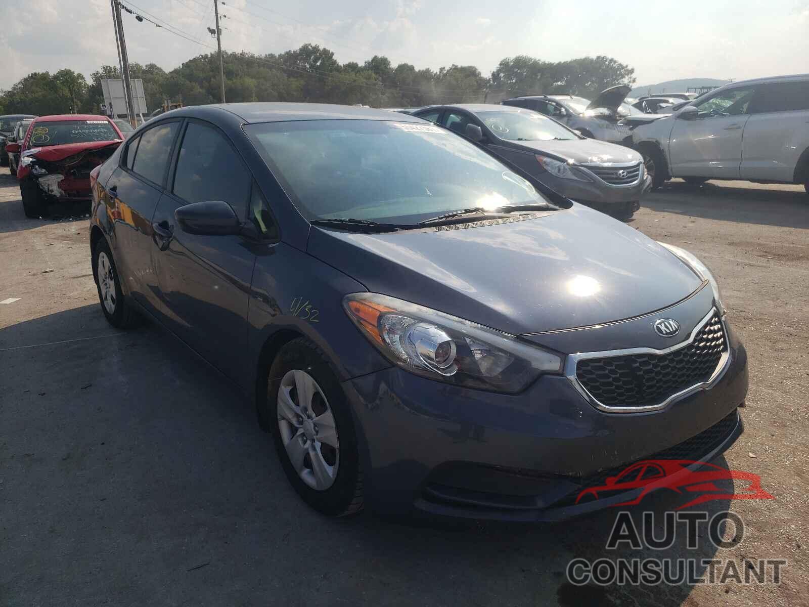 KIA FORTE 2016 - KNAFK4A69G5572015