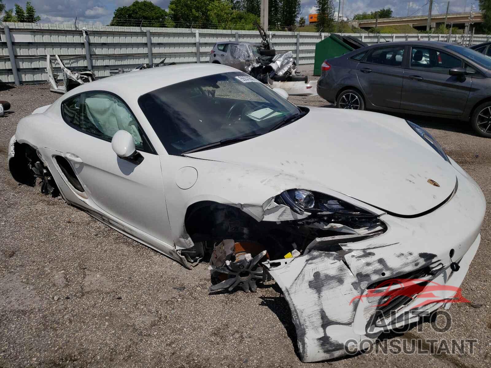 PORSCHE CAYMAN 2018 - WP0AA2A88JK261710