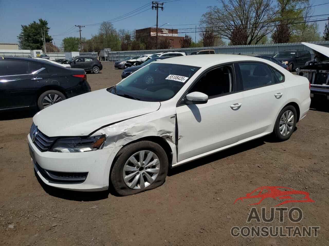 VOLKSWAGEN PASSAT 2015 - 1VWAT7A38FC069343