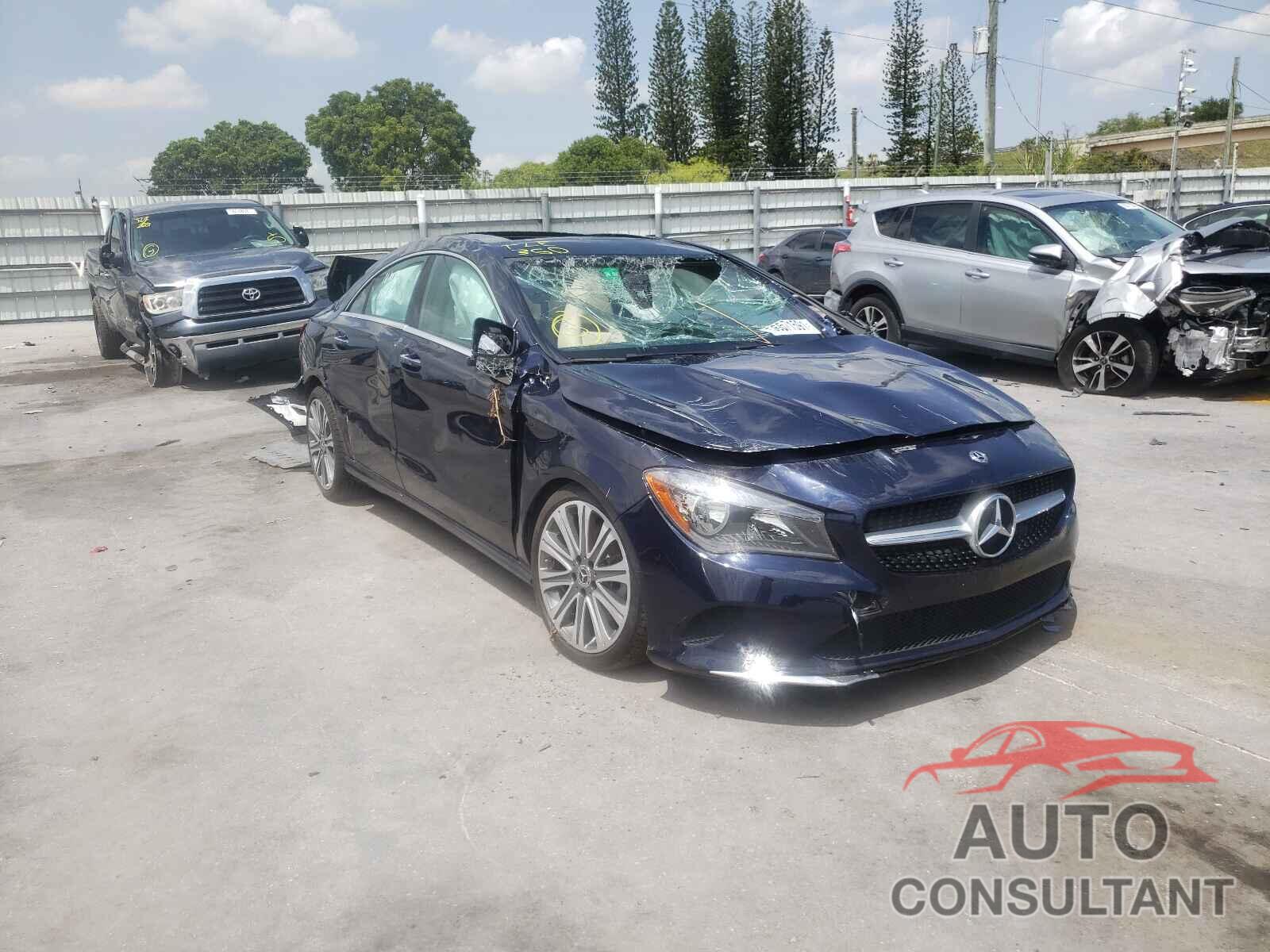 MERCEDES-BENZ CLA-CLASS 2018 - WDDSJ4GB2JN551304