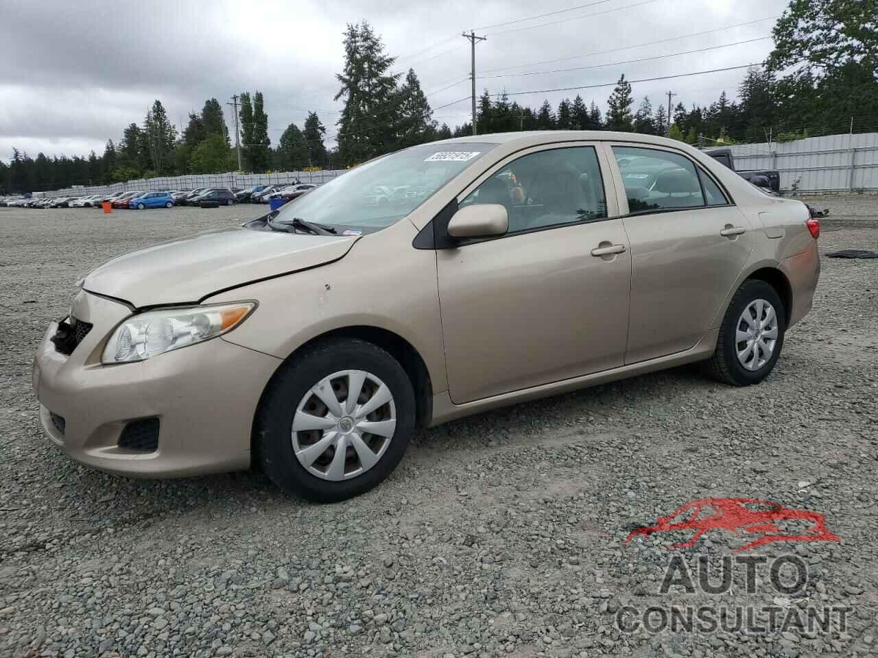 TOYOTA COROLLA 2009 - 1NXBU40E99Z002668