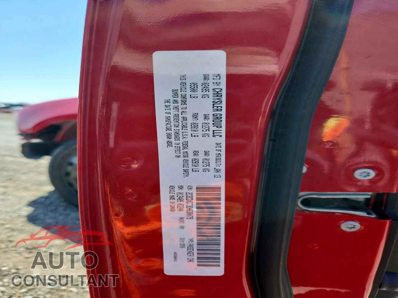 DODGE CHARGER 2013 - 2C3CDXDT3DH630079