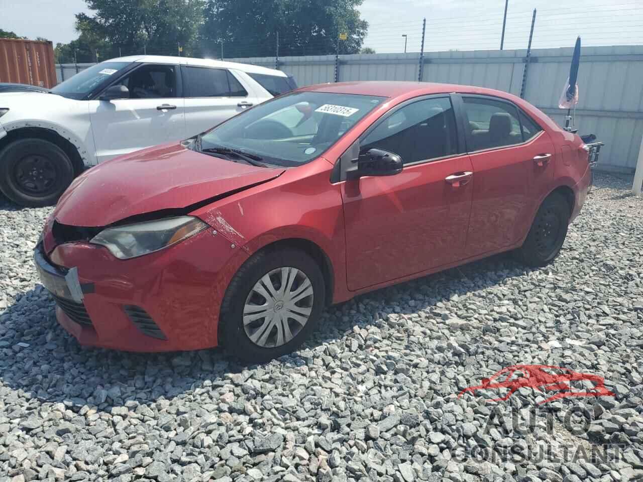 TOYOTA COROLLA 2016 - 2T1BURHE8GC690601