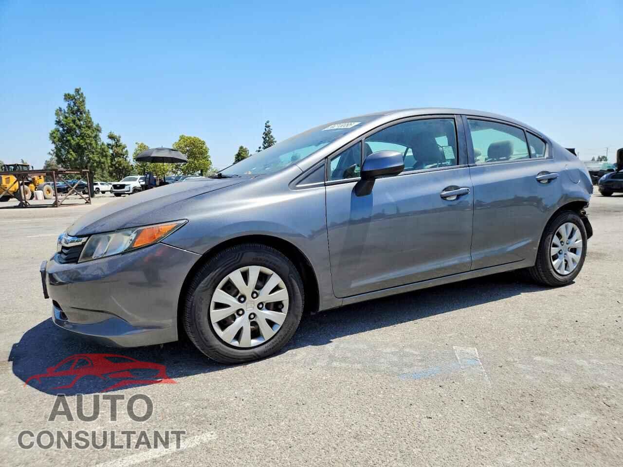 HONDA CIVIC LX 2012 - 19XFB2F55CE302009