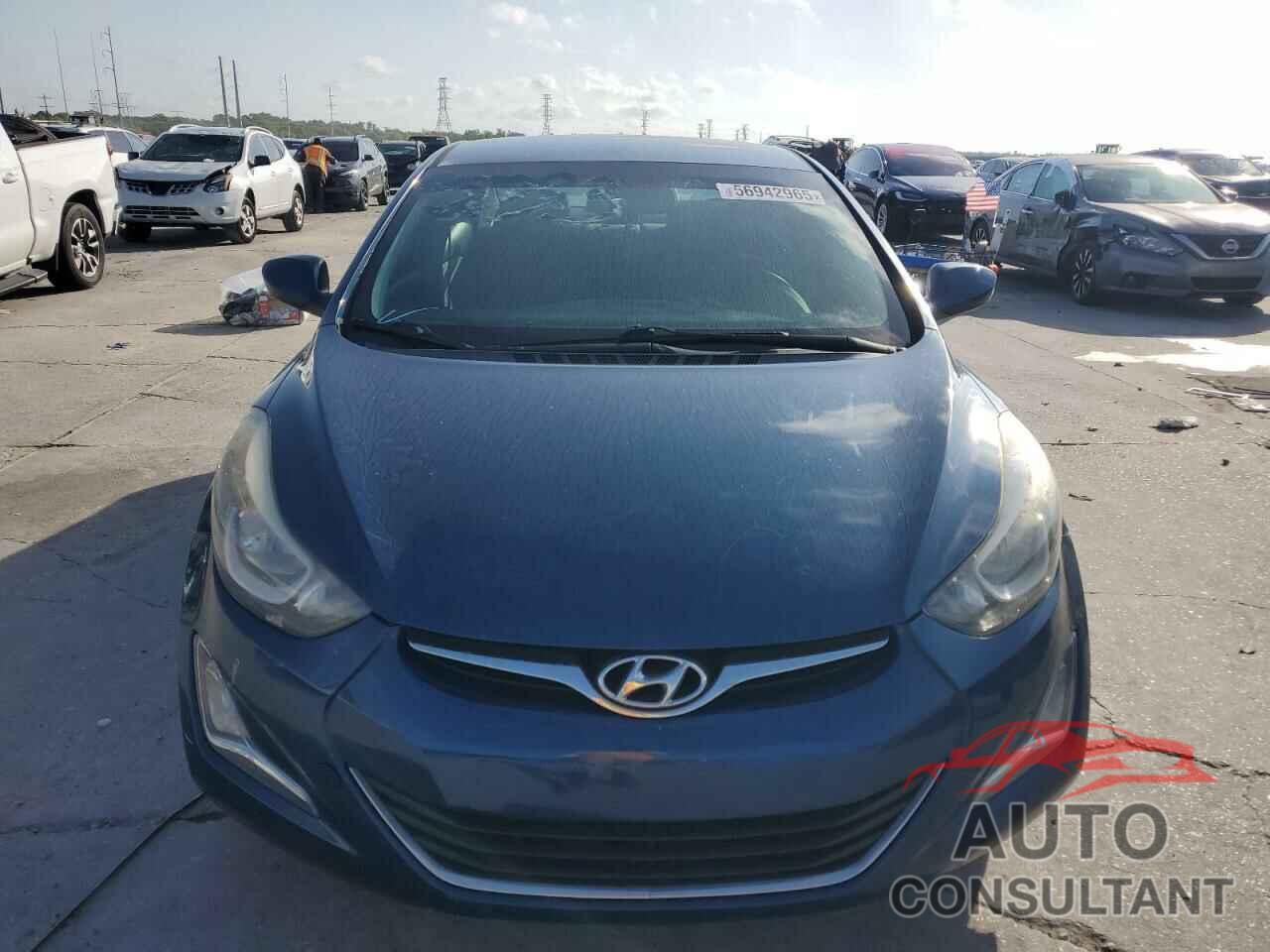 HYUNDAI ELANTRA 2016 - KMHDH4AE3GU557186