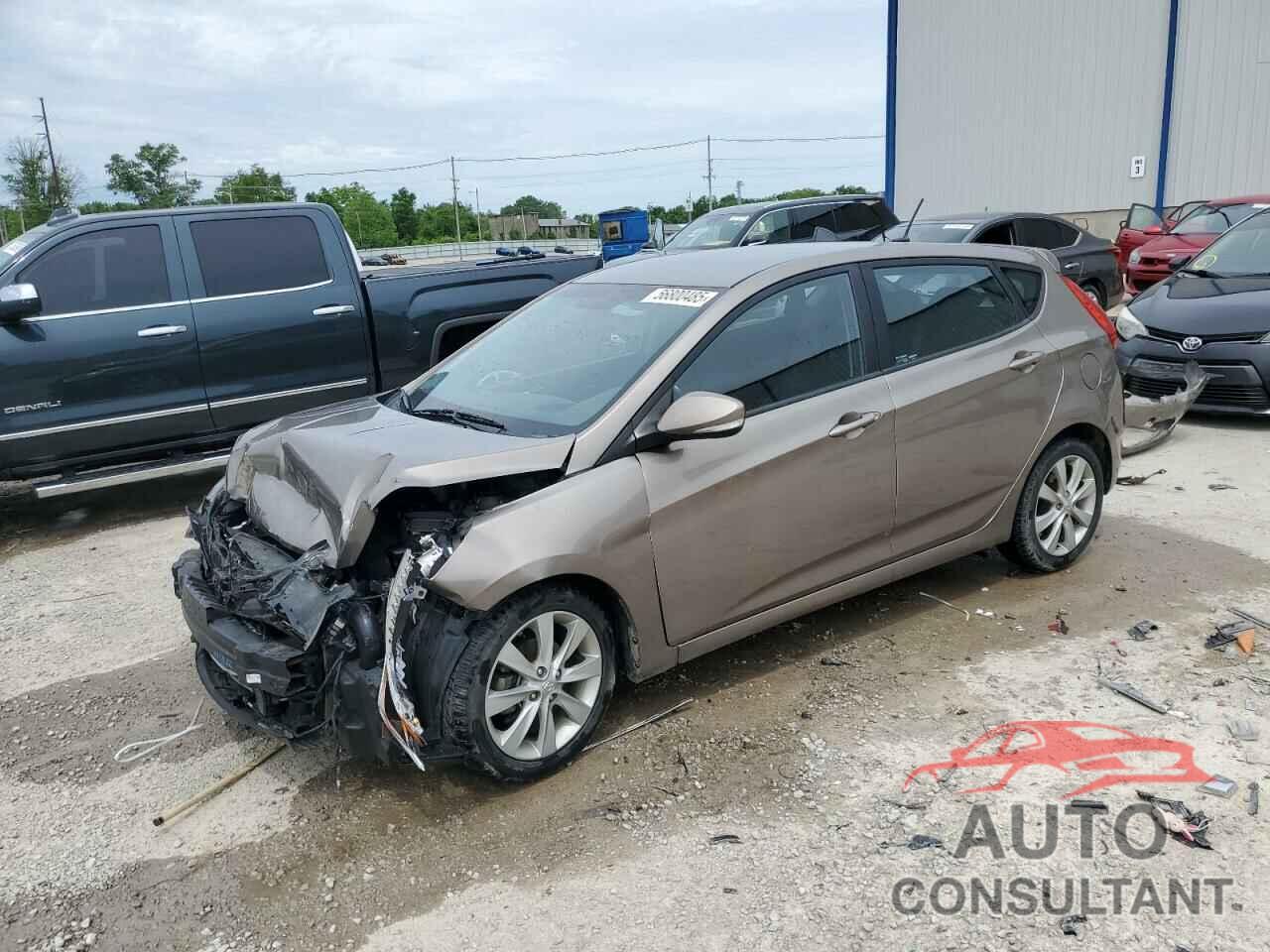 HYUNDAI ACCENT 2014 - KMHCU5AE5EU174957
