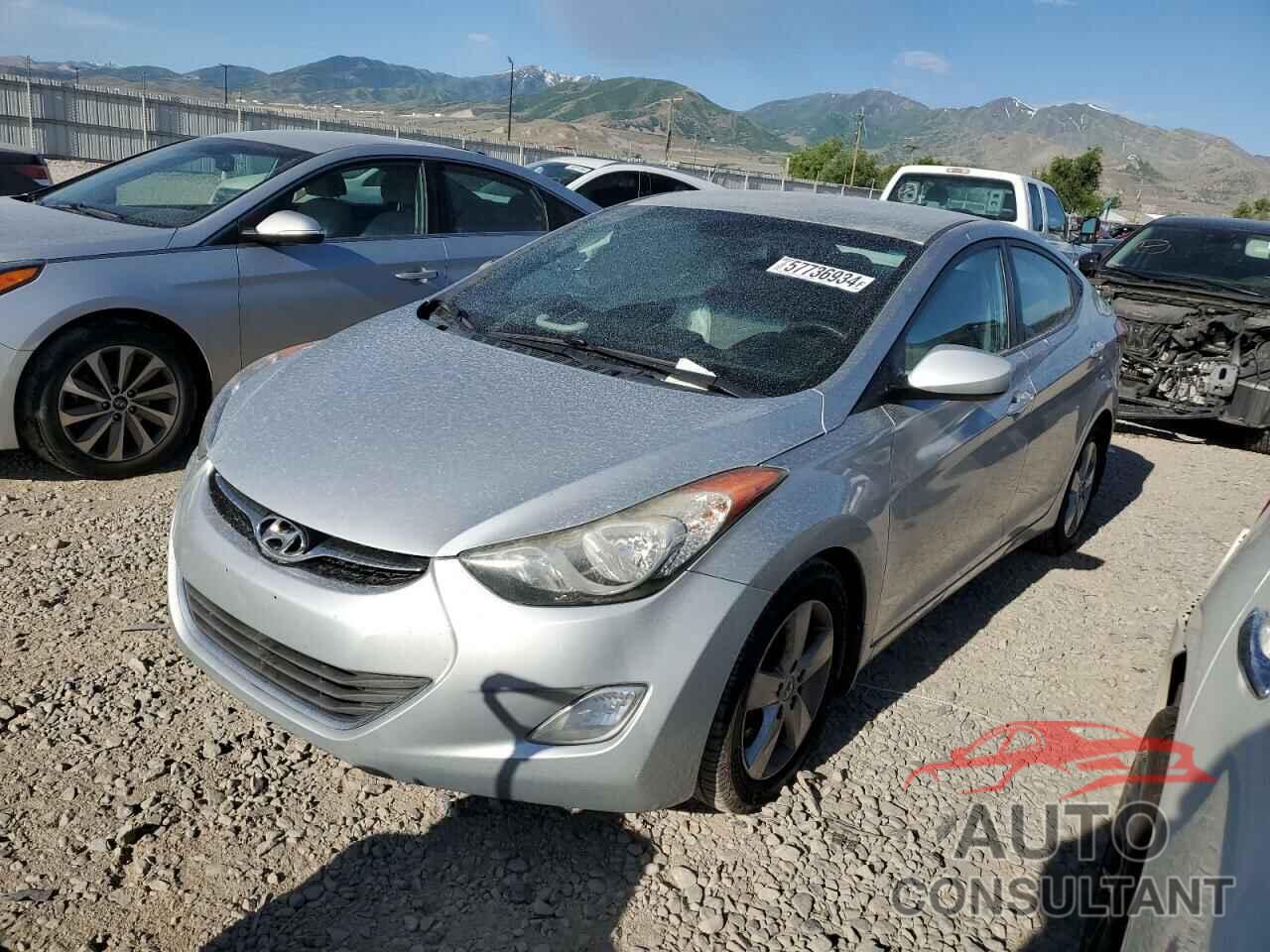 HYUNDAI ELANTRA 2013 - 5NPDH4AE5DH327546