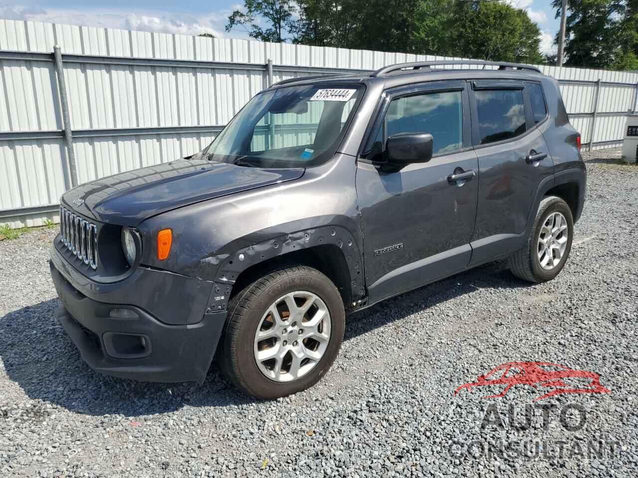 JEEP RENEGADE 2016 - ZACCJBBT0GPD36801