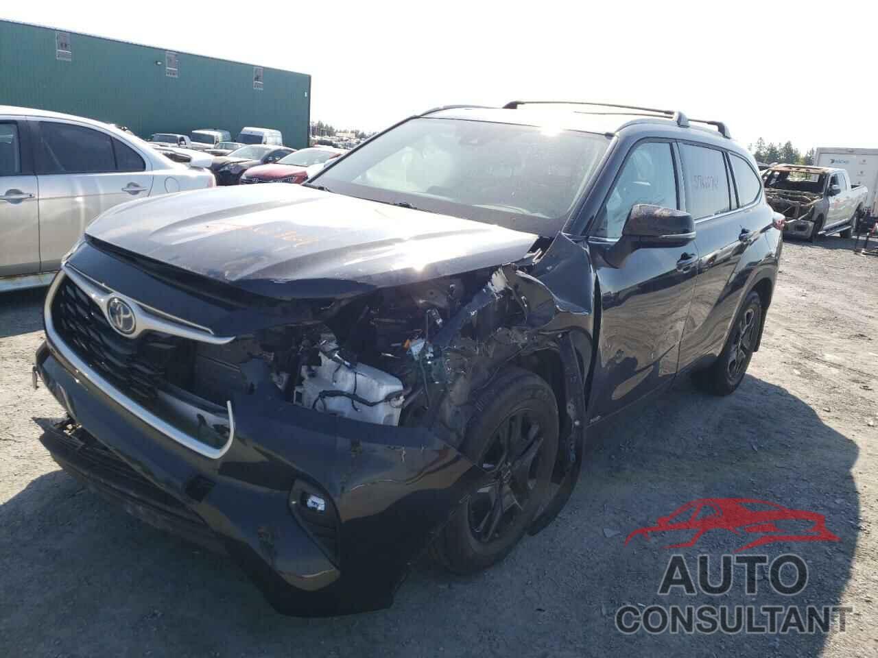 TOYOTA HIGHLANDER 2022 - 5TDGBRCH6NS559135