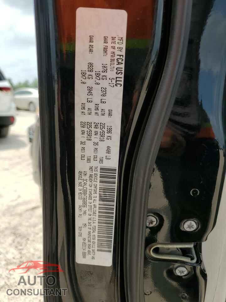 JEEP COMPASS 2017 - 3C4NJCBB8HT668856