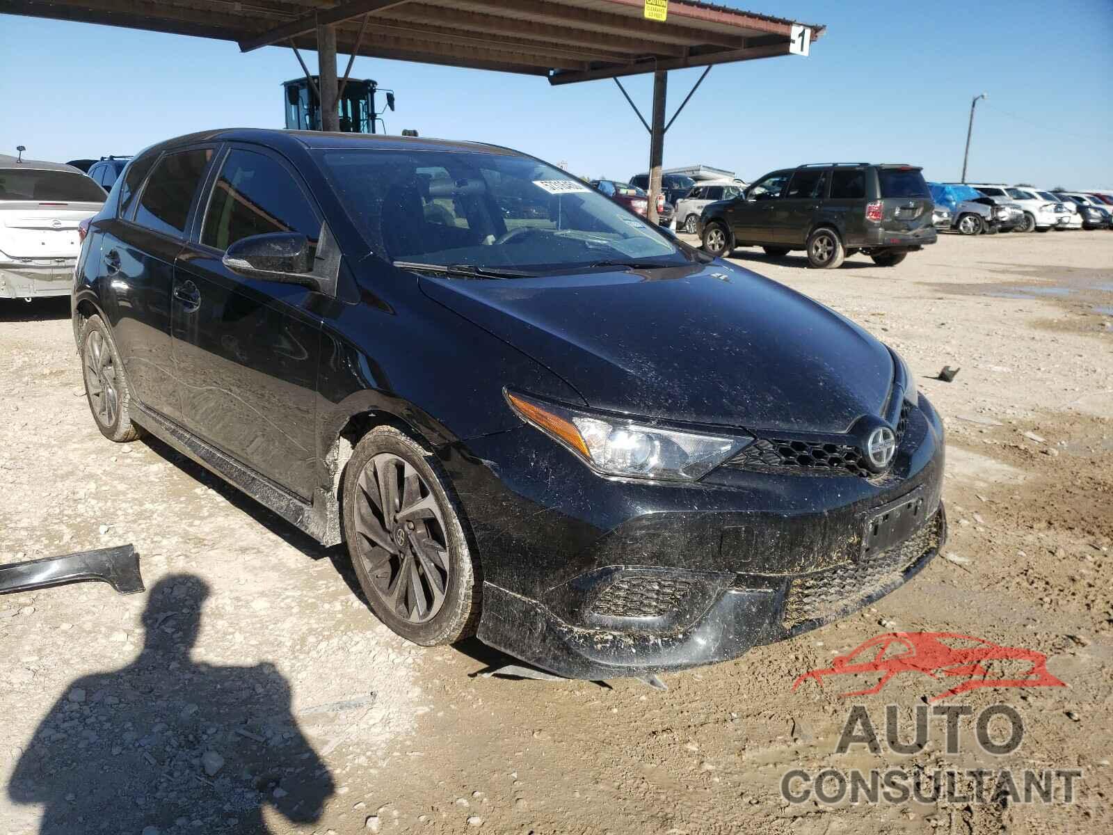 TOYOTA SCION 2016 - JTNKARJE6GJ521244