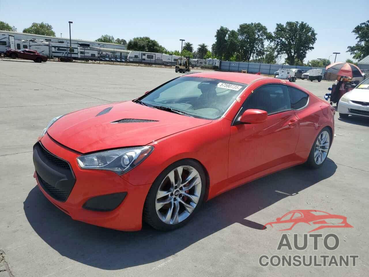 HYUNDAI GENESIS 2013 - KMHHT6KD7DU112883