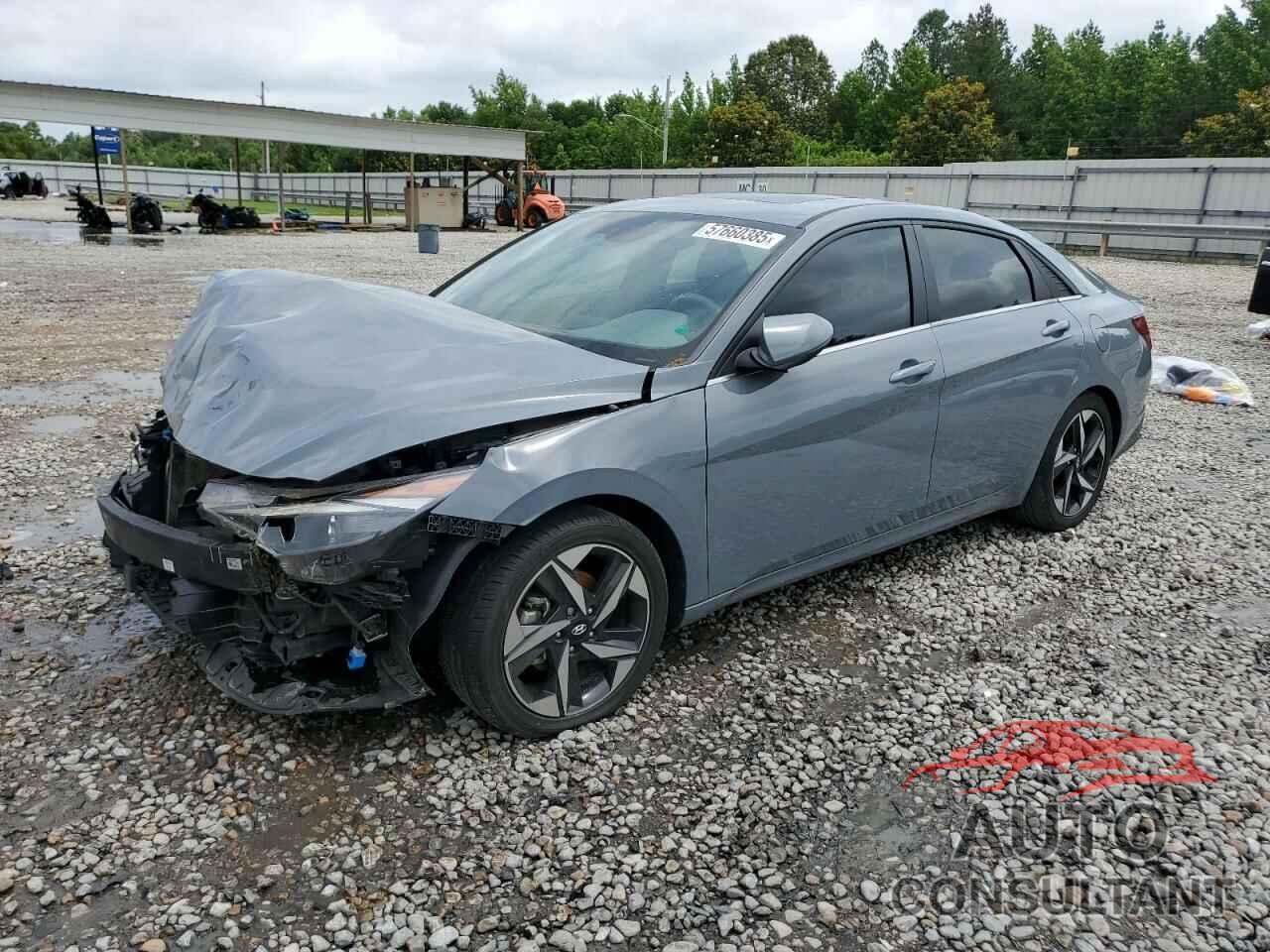 HYUNDAI ELANTRA 2021 - KMHLN4AG4MU128480