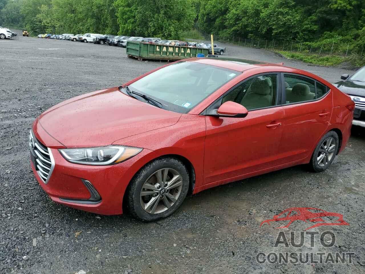 HYUNDAI ELANTRA 2018 - 5NPD84LF4JH395659