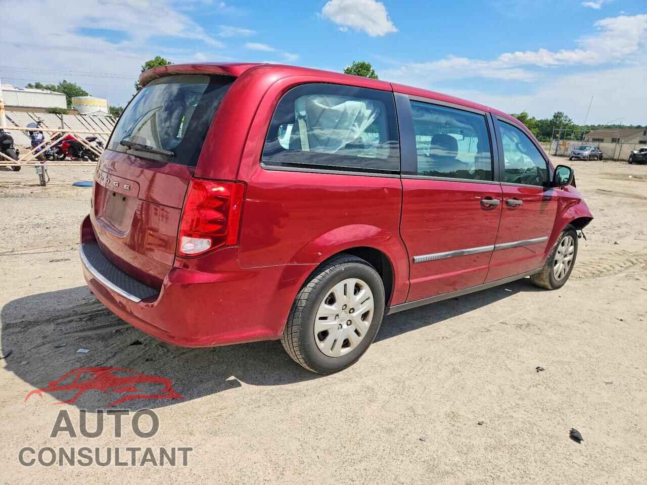 DODGE CARAVAN 2016 - 2C4RDGBG7GR146992
